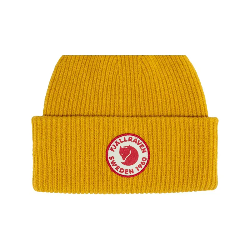 Fjallraven 1960 Logo Hat Mustard Yellow-2
